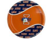 University of Illinois Party Plates Set of 144 Party Supplies Party Plates Bowls Wholesale