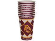 Arizona State Sun Devils Paper Cups Set Set of 96 Party Supplies Party Cups Wholesale