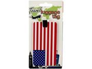 American Flag Luggage Tag Set of 72 Household Supplies Travel Luggage Accessories Wholesale