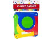 CELEBRATE Jointed Party Banner Set of 24 Party Supplies Banners Hanging Decorations Wholesale