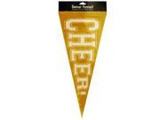 yellow banner pennant Set of 24 Party Supplies Banners Hanging Decorations Wholesale