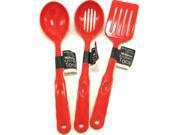 Red Melamine Kitchen Tools Set of 24 Kitchen Dining Kitchen Tools Utensils Wholesale