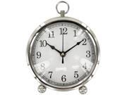 Silver Desk Clock Set of 3 Home Decor Clocks Wholesale