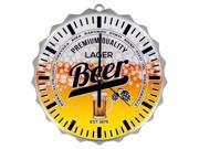 Beer Bottle Cap Clock Set of 1 Home Decor Clocks Wholesale