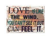 Love Quote Wooden Wall Sign Set of 6 Home Decor Wall Decor Wholesale