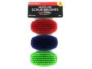 Multi Use Scrub Brushes Set of 15 Household Supplies Scrub Brushes Wholesale