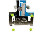 Over The Door Hook Set of 6 Household Supplies Hooks Hook Racks Wholesale