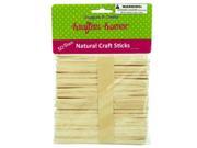 Natural wood craft sticks Set of 100 Crafts Wood Craft Sticks Wholesale