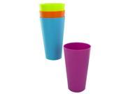 32 ounce plastic tumblers Set of 12 Kitchen Dining Drinkware Wholesale