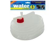 Collapsible water carrier Set of 12 Kitchen Dining Portable Food Beverage Wholesale