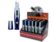 Multi Purpose Pocket Tool Set of 24 Tools Pocket Knives Sharpeners Wholesale