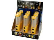 5 in 1 Multi Use Emergency Light Counter Top Display Set of 9 Tools Flashlights Wholesale