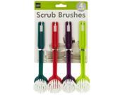 Multi Purpose Round Head Scrub Brushes Set of 12 Household Supplies Scrub Brushes Wholesale