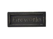Fireworks Mini Metal Sign Magnet Set of 72 Seasonal Patriotic 4th of July Wholesale