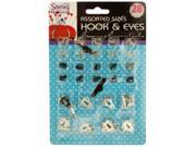 28 Pack sewing hook and eye set Set of 48 Sewing Needlecrafts Buttons Fasteners Wholesale