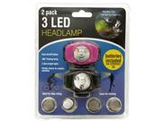 3 LED Headlamp Set Set of 4 Tools Flashlights Wholesale