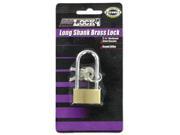 Long Shank Brass Lock with Keys Set of 96 Tools Locks Wholesale