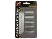 Carton Cutter with Extra Blades Set of 72 Tools Utility Knives Blades Wholesale