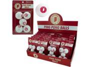Indiana Ping Pong Ball Countertop Display Set of 24 Sporting Goods Indoor Games Wholesale