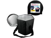 Folding Thermal Cooler with Shoulder Strap Set of 3 Sporting Goods Outdoor Recreation Wholesale