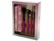 Jeweled Cosmetic Brush Set with Stylish Case Set of 12 Cosmetics Cosmetics Cosmetic Tools Brushes Wholesale