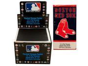 Boston Red Sox Pocket Tissues Countertop Display Set of 48 Personal Care Facial Tissue Wholesale