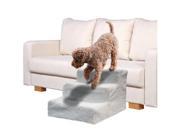 Pet Stairs with Sheepskin Style Cover Set of 4 Pet Supplies Pet Furniture Wholesale