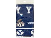 Brigham Young University Plastic Tablecover Set of 96 Party Supplies Party Tablecovers Placemats Wholesale