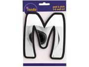 Letter M Peel Stick Mirror Wall Decor Set of 48 Crafts Craft Mirrors Wholesale