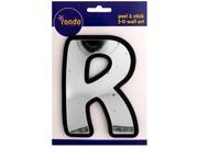 Letter R Peel Stick Mirror Wall Decor Set of 24 Crafts Craft Mirrors Wholesale