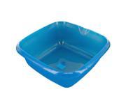 Square Plastic Basin with Pour Spout Set of 24 Household Supplies Buckets Basins Wholesale