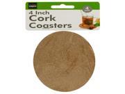 Cork Beverage Coasters Set Set of 24 Kitchen Dining Drinkware Wholesale