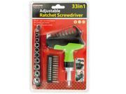 33 in 1 Adjustable Ratchet Screwdriver Set Set of 3 Tools Screwdrivers Wholesale