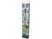 Aluminum Trekking Pole Set with Compass Set of 4 Sporting Goods Camping Wholesale