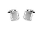 Stainless Steel Square Layer Cufflinks