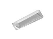.925 Sterling Silver High Polished And Matte Finished Money Clip
