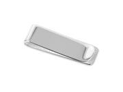 .925 Sterling Silver High Polished Engravable Money Clip