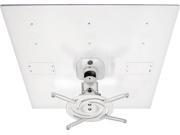 Amer Mounts Universal Drop Ceiling Projector Mount Replaces a 2 x2 Ceiling Tile Holds up to 30 lbs