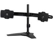 Amer Dual Monitor Desk Stand. Supports two 32 monitors weighing up to 33.1 lbs each. VESA compatible. Also ideal for 26 27 28 29 30 and 32 inch monitors.