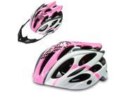 SunGET Integrated Casing Outdoor Sports Women Bicycle Cycling Bike Helmet for Girl with Visor