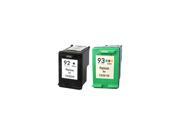 Supplies Outlet HP 92 93 ink cartridge Compatible 2 pack