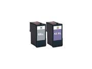 Supplies Outlet Lexmark No. 43XL 44XL ink cartridge Compatible 2 pack