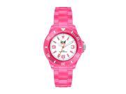 Ice Watch Men s NE.PK.B.P.09 Neon Collection Clear Pink Plastic Watch