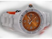 Ice Watch Unisex Classic Pastel Watch white Orange