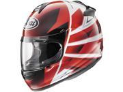 2014 Arai Vector 2 Hawk Motorcycle Helmet Red Large