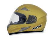 2014 AFX FX 90 Metal Flake Motorcycle Helmets Gold X Small