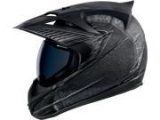 2014 Icon Variant Motorcycle Helmets Battlescar Charcoal Medium