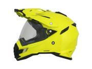 2014 AFX FX 41 Dual Sport Motorcycle Helmets Hi Vis X Small