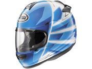 2014 Arai Vector 2 Hawk Motorcycle Helmet Blue X Large