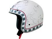2014 AFX FX 76 MCQ Motorcycle Helmets White 2X Large